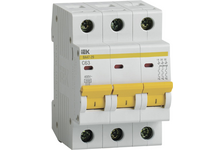 Выключатель автоматический модульный 3п C 63А ВА47-29 IEK