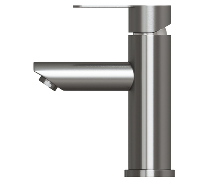 Смеситель для умывальника однорычажный MIXLINE литой гусак хром Stainless MLSS32-04 Фотография_2