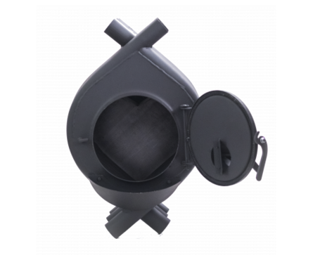 Печь воздухогрейная Сибирь дровенная БВ-100 НМК Фотография_2