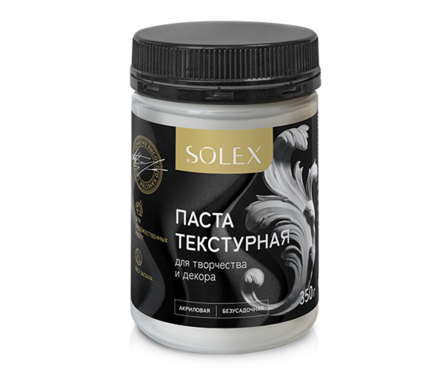 Паста текстурная для декора SOLEX 0.35 кг  Фотография_1