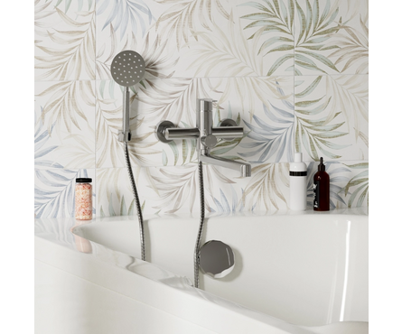 Смеситель для ванны однорычажный MIXLINE длинный гусак хром Stainless MLSS32-02 Фотография_3