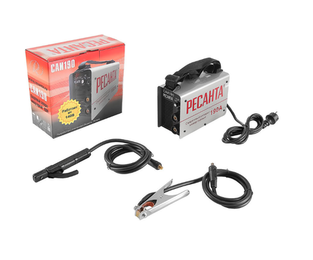 Сварочный аппарат Ресанта инверторный САИ-190 190 А, диаметр электрода 2.0-5.0 мм, ПВ 70% Фотография_8