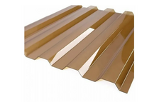 Профилированный ПК С8 трапеция бронза 0.8 мм (2х1.05 м)
