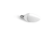 Лампа светодиодная LED 5 Вт Е14 2700К, теплый матовая свеча