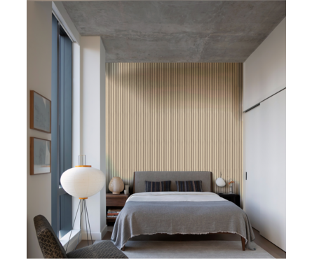 Реечная панель ПВХ Лиственница крем 2900х166х24.1 мм LEGNO Фотография_1