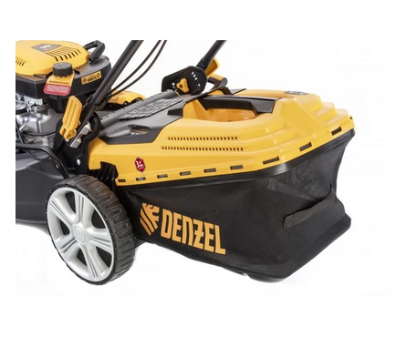 Газонокосилка бензиновая самоходная 6.5 л.с. 52 см, вес 42 кг,травосборник 60 л GLD-520SP DENZEL Фотография_14