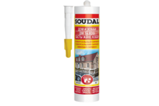 Герметик Soudal силикон универсальный коричневый 300 мл