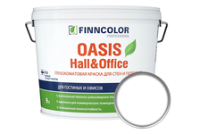 Краска для стен и потолков FINNCOLOR OASIS HALL&OFFICE база А (9 л)