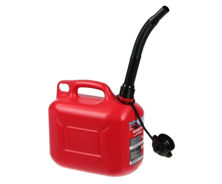 Канистра для топлива 3ton пластиковая, усиленная, 5 л Фотография_1