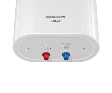 Водонагреватель электрический накопительный 80 л плоский нерж. Edisson Solar 80V THERMEX Фотография_4