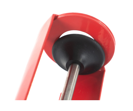 Пистолет для герметика Matrix, полуоткрытый, круглый шток 8 мм, 310 мм Фотография_1