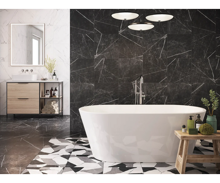 Керамогранит Oriental черный 420х420х8 мм Cersanit (0.176 м²/1 шт) 1 сорт Фотография_3