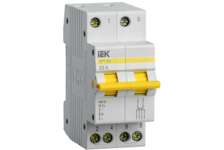 Выключатель-разъединитель трехпозиционный 2 п ВРТ-63 25А KARAT MPR10-2-025 IEK