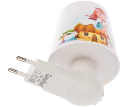 Светильник светодиодный NL-174 Лампа ночник с выкл. 220 В CAMELION Фотография_1