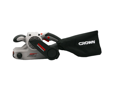 Шлифмашина ленточная 533х76 мм, 810 Вт, 200-380 м/мин СТ13311 CROWN Фотография_4