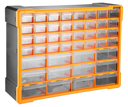 Система хранения инструментов 44 лотков 500х160х390 мм DKTB12 DEKO Фотография_1