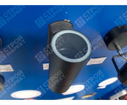 Светильник настенный 35 Вт 2*GU10 черный IP54 ЭРА Фотография_9