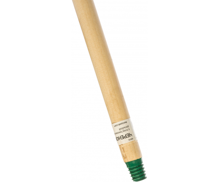 Черенок деревянный для щеток и метел высший сорт D 25 мм 120 см пластиковая резьба Фотография_1