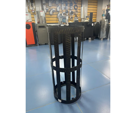 Сетка для камней Марк на трубу патина/золото 310х500 мм Фотография_1