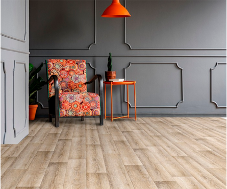 Линолеум полукоммерческий КОМИТЕКС Лин Печора Орфей 431 23/31 класс 2500х4 мм Фотография_1