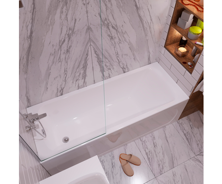 Ванна акриловая 1700х700 мм (каркас + экран + сифон) Гамма ТРИТОН Фотография_3