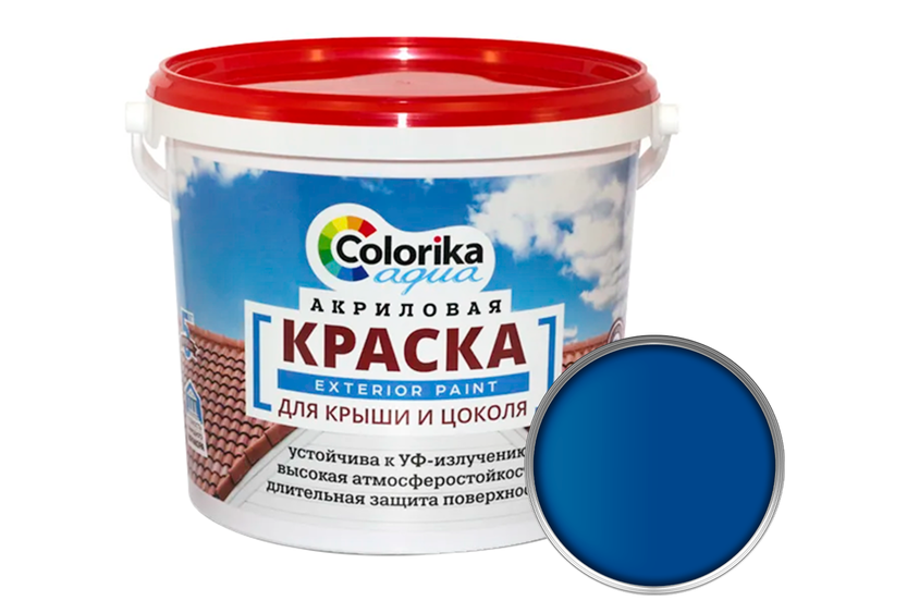 Краска для крыш и цоколя