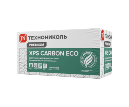 Утеплитель Экструдированный ТЕХНОНИКОЛЬ CARBON ECO 1180х580х30 мм (8.9 м²/0.27 м³/13 плит)  Фотография_0