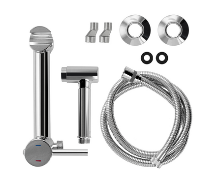 Смеситель с гигиенической лейкой хром 2066 GFmark Фотография_2