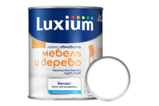 Краска для дерева матовая акриловая ВД ДЮЛАКС Мебель и дерево белая БАЗА BW 0.75 л