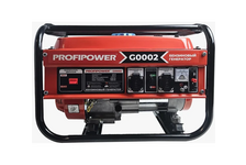 Генератор бензиновый 3.5 кВт 220В бак 15 л ручной стартер БГ-4000 PROFIPOWER