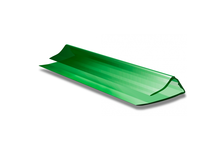 Профиль для поликарбоната П-4 мм, зеленый, 2.1 м