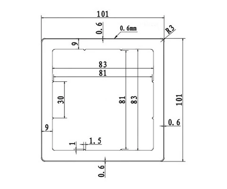 Столб опорный (101х101х2900 мм) 3D CO-EXTRUSION, PG, коллекция NUSADUA, ДПК цвет белый Фотография_1