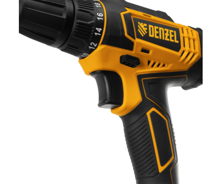 Дрель-шуруповерт 18 В 2шт Li-ion акк. 2 Ач, 25Нм, 0-400/0-1500 об/мин, 2 скорости CDL-18-02BM DENZEL Фотография_4