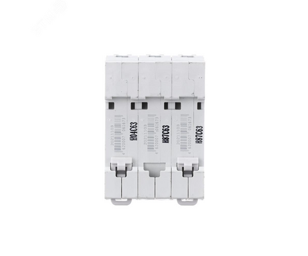 Выключатель автоматический модульный 3п C 63А DeKaft 11084DEK SCHNEIDER ELECTRIC Фотография_2