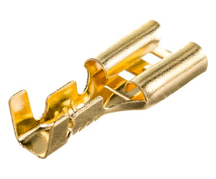 Клемма 1-2.5 мм² плоская гнездо-7.7мм 08-0921 Rexant Фотография_1