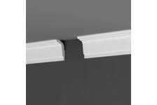 Плинтус потолочный экструдированный П08 30x50x2000 мм Де-Багет 