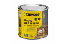 Масло для террас и садовой мебели ZERWOOD MDT прозрачное 1.8 кг