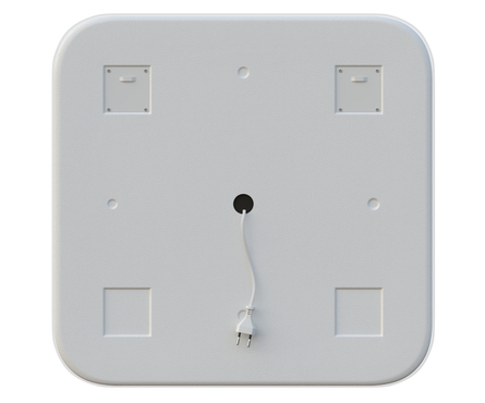 Зеркало 685х700 мм Стив сенсорный выключатель, светодиодная подсветка+подогрев MIXLINE Фотография_2