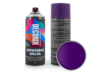 Эмаль DECORIX универсальная, тёмно-фиолетовая, глянцевая (520 мл)