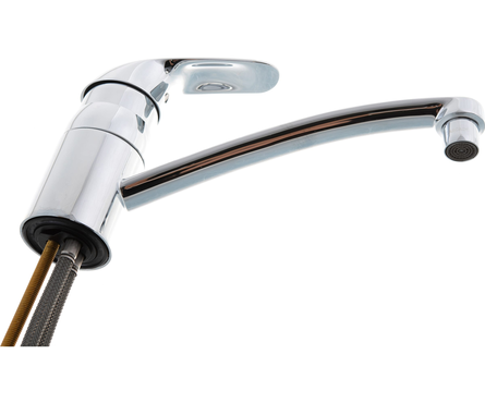 Смеситель для кухни однорычажный GROHE длинный гусак хром Euroeco  Фотография_2