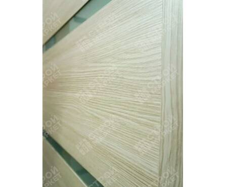 Дверь межкомнатная Дуб Молочный МЛ 7/11 со стеклом 800х2005 мм Фотография_3