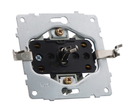 Розетка OVIVO QUANTUM 2 поста, с заземлением, черный металлик Фотография_2