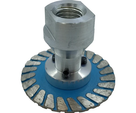 Диск алмазный 50х14 мм отрезной по граниту, сухой с фланцем Flange Turbo TRIO-DIAMOND Фотография_3