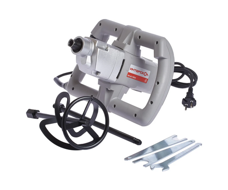 Миксер 1050 Вт, 250-850 об/мин, 2 скорости, рег. оборотов, венчик 120 мм КМ-60/1000Э ИНТЕРСКОЛ Фотография_3