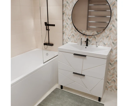 Тумба для ванной Гранд-80 с умывальником Fest-80 Фотография_2