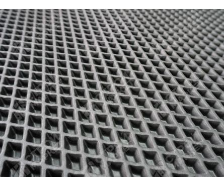 Коврик придверный 68х120 см универсальный Ромб серый ЭВА Фотография_3