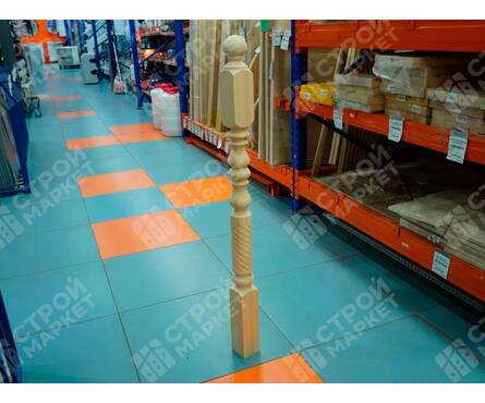 Столб №9 80х80х1180 мм сорт А хвоя Фотография_2