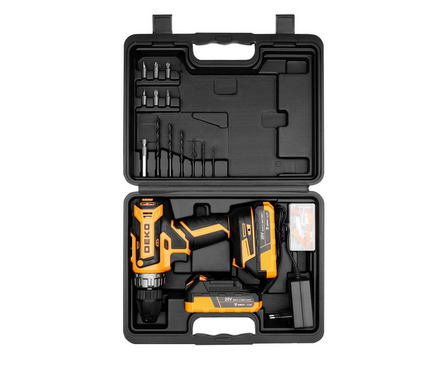 Дрель-шуруповерт 20В 2шт Li-ion акк. 3Ач, 42Нм, 350-1350об/мин, 2 скорости GCD20DU PRO BMC DEKO Фотография_2