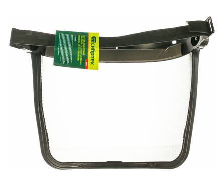 Щиток защитный лицевой с сеткой Сибртех «Свона», Эконом 230.1 1S HC-01 Фотография_1