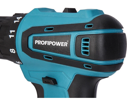 Дрель-шуруповерт бесщеточный 18В 2шт Li-ion акк. 2Ач, 40Нм, з.у. кейс MKBL-18B PROFIPOWER Фотография_4